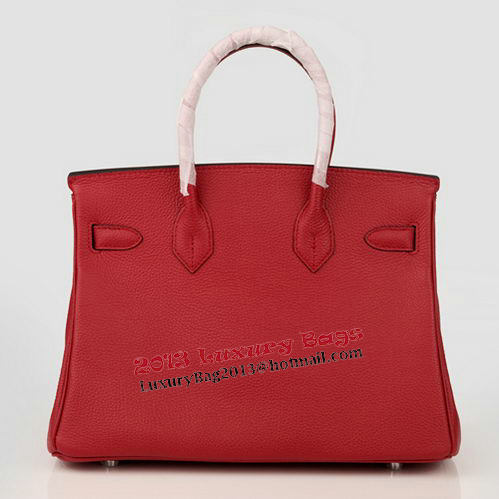 Hermes Birkin 30CM Tote Bag Burgundy Original Leather H30 Silver Hermes Birkin 30CM Tote Bag Burgundy Original Leather H30 Silver