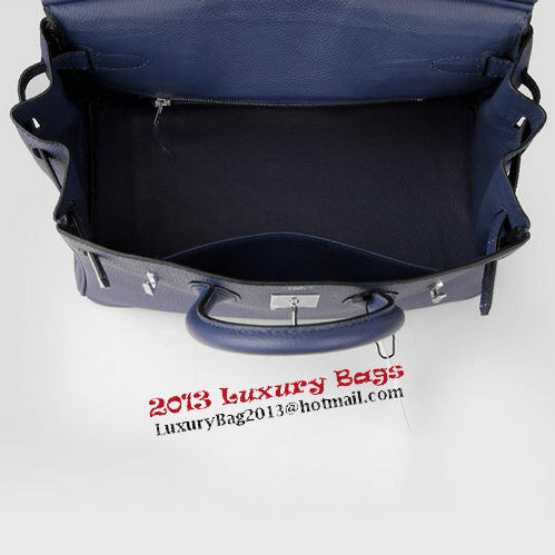 Hermes Birkin 30CM Tote Bag RoyalBlue Original Leather H30 Gold Hermes Birkin 30CM Tote Bag RoyalBlue Original Leather H30 Gold