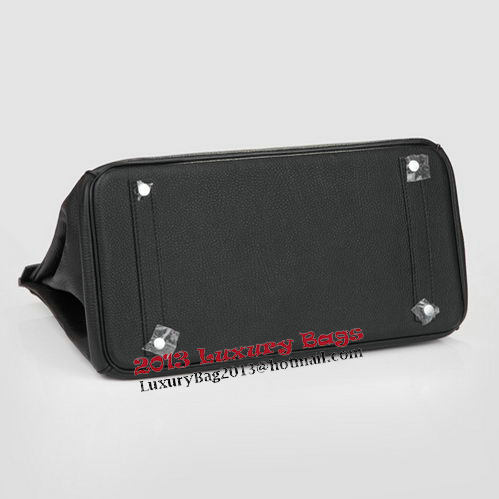 Hermes Birkin 35CM Tote Bag Black Original Leather H35 Silver Hermes Birkin 35CM Tote Bag Black Original Leather H35 Silver