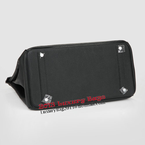 Hermes Birkin 35CM Tote Bag Black Original Leather H35 Silver Hermes Birkin 35CM Tote Bag Black Original Leather H35 Silver