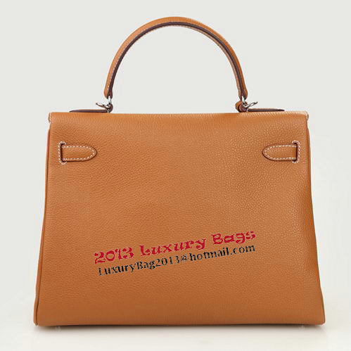 Hermes Kelly 32cm Shoulder Bag Wheat Original Leather K32 Silver Hermes Kelly 32cm Shoulder Bag Wheat Original Leather K32 Silver