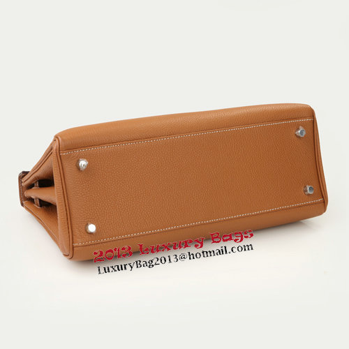 Hermes Kelly 32cm Shoulder Bag Wheat Original Leather K32 Silver Hermes Kelly 32cm Shoulder Bag Wheat Original Leather K32 Silver