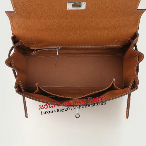 Hermes Kelly 32cm Shoulder Bag Wheat Original Leather K32 Silver Hermes Kelly 32cm Shoulder Bag Wheat Original Leather K32 Silver