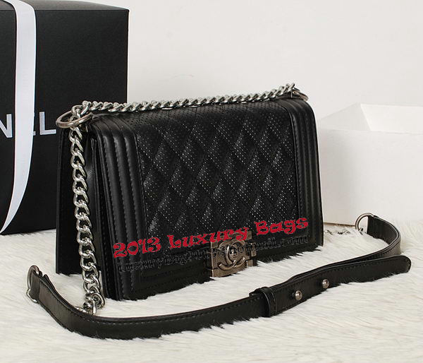 Boy Chanel Flap Shoulder Bag in Calfskin Leather A66333 Boy Chanel Flap Shoulder Bag in Calfskin Leather A66333