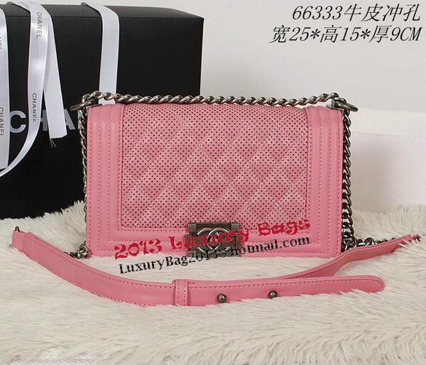 Boy Chanel Flap Shoulder Bag in Calfskin Leather A66333 Boy Chanel Flap Shoulder Bag in Calfskin Leather A66333