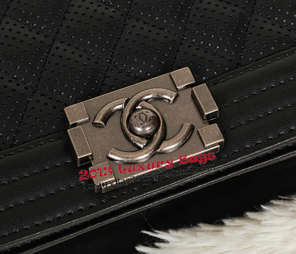 Boy Chanel Flap Shoulder Bag in Calfskin Leather A66333 Boy Chanel Flap Shoulder Bag in Calfskin Leather A66333