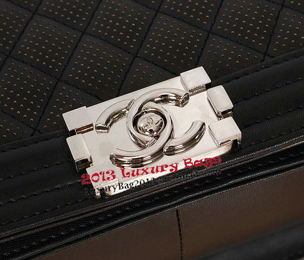 Chanel Boy Flap Shoulder Bag Original Leather A6870 Black Chanel Boy Flap Shoulder Bag Original Leather A6870 Black