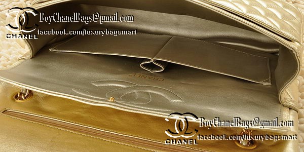 Chanel Classic Flap Bag 2.55 Series Sheepskin Leather CHA1112 Gold Chanel Classic Flap Bag 2.55 Series Sheepskin Leather CHA1112 Gold