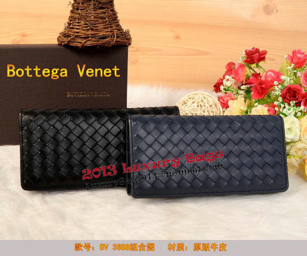 Bottega Veneta Intrecciato Nappa Wallet BV3688 Bottega Veneta Intrecciato Nappa Wallet BV3688