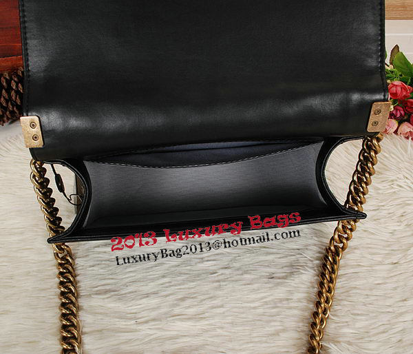 Boy Chanel Flap Shoulder Bag Original Leather CHA68076 Black Boy Chanel Flap Shoulder Bag Original Leather CHA68076 Black
