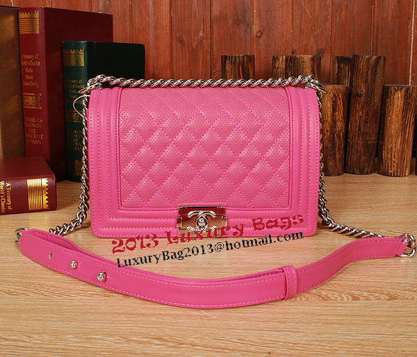 Chanel Boy Flap Shoulder Bag Original Leather A6870 Rose Chanel Boy Flap Shoulder Bag Original Leather A6870 Rose
