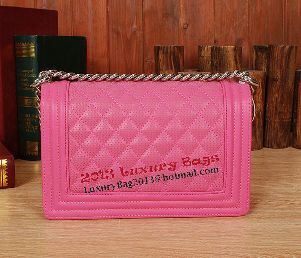 Chanel Boy Flap Shoulder Bag Original Leather A6870 Rose Chanel Boy Flap Shoulder Bag Original Leather A6870 Rose