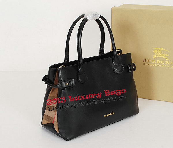 BurBerry Tote Bag Bag in Original Leather 9181A BurBerry Tote Bag Bag in Original Leather 9181A