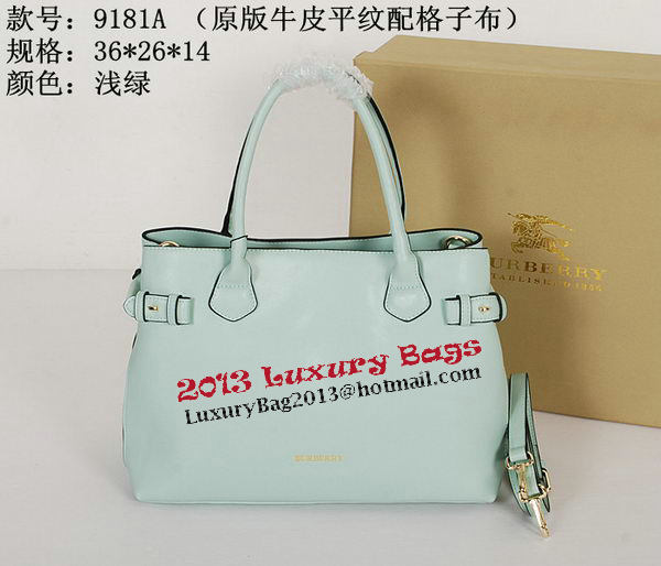 BurBerry Tote Bag Bag in Original Leather 9181A BurBerry Tote Bag Bag in Original Leather 9181A