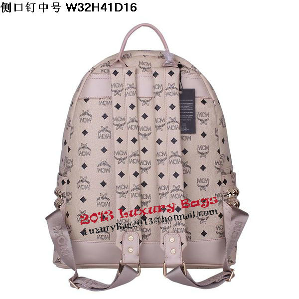 MCM Medium Stark Backpack MC2446 Beige MCM Medium Stark Backpack MC2446 Beige