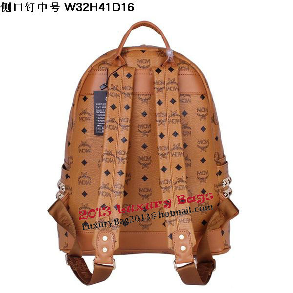 MCM Medium Stark Backpack MC2446 Wheat MCM Medium Stark Backpack MC2446 Wheat