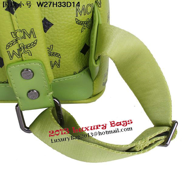 MCM Small Flag of UK Backpack MC5173S Green MCM Small Flag of UK Backpack MC5173S Green