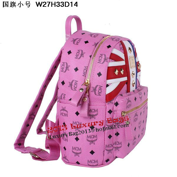 MCM Small Flag of UK Backpack MC5173S Rosy MCM Small Flag of UK Backpack MC5173S Rosy