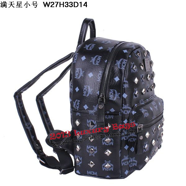 MCM Stark Studded Small Backpack MC2089S Black MCM Stark Studded Small Backpack MC2089S Black