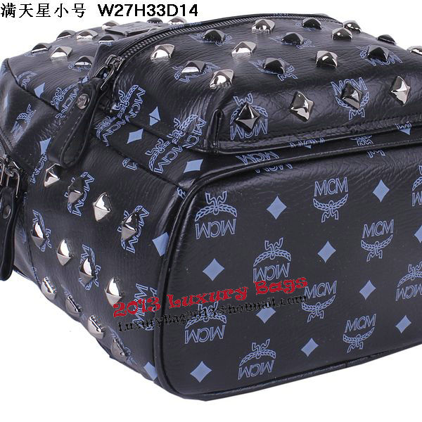 MCM Stark Studded Small Backpack MC2089S Black MCM Stark Studded Small Backpack MC2089S Black
