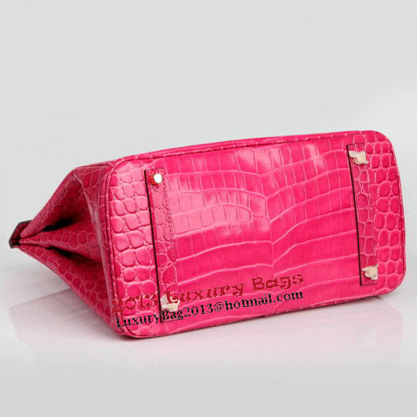 Hermes Birkin 30CM Tote Bags Peach Croco Leather Gold Hermes Birkin 30CM Tote Bags Peach Croco Leather Gold