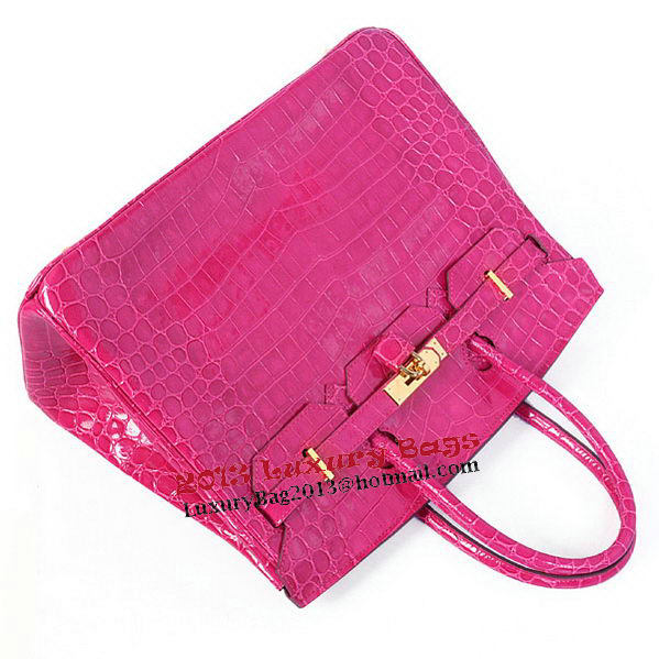 Hermes Birkin 35CM Tote Bag Peach Iridescent Croco Leather Gold Hermes Birkin 35CM Tote Bag Peach Iridescent Croco Leather Gold