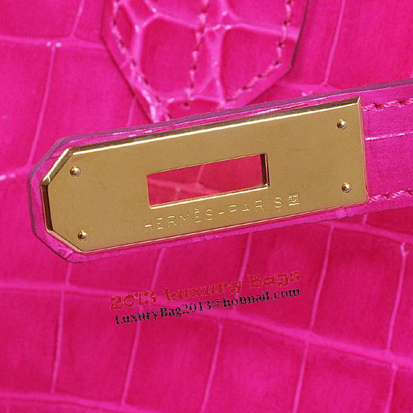 Hermes Birkin 35CM Tote Bag Peach Iridescent Croco Leather Gold Hermes Birkin 35CM Tote Bag Peach Iridescent Croco Leather Gold