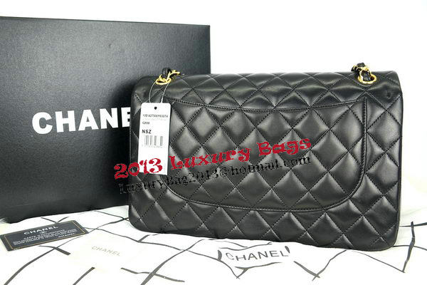 Chanel Jumbo Double Flaps Bag Black Original Leather A36097 Gold Chanel Jumbo Double Flaps Bag Black Original Leather A36097 Gold