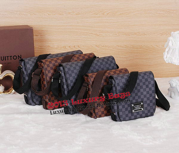 Louis Vuitton Damier Graphite Canvas Brooklyn GM N51212 Louis Vuitton Damier Graphite Canvas Brooklyn GM N51212