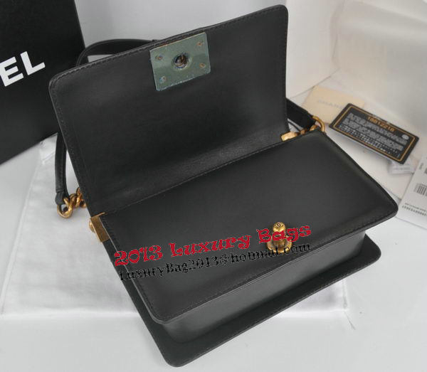 Chanel Boy Flap Shoulder Bag Black Original Lambskin Leather CHA67085 Gold Chanel Boy Flap Shoulder Bag Black Original Lambskin Leather CHA67085 Gold