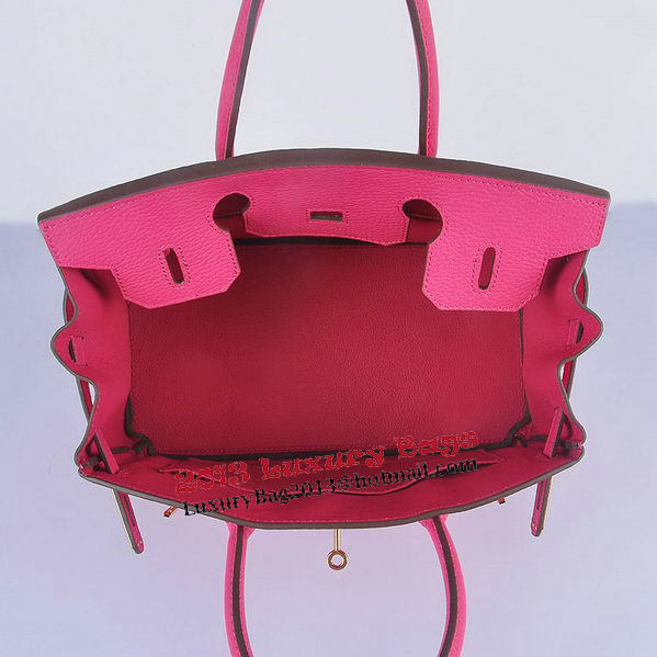 Hermes Birkin 30CM Tote Bags Light Rosy Grainy Leather Gold Hermes Birkin 30CM Tote Bags Light Rosy Grainy Leather Gold
