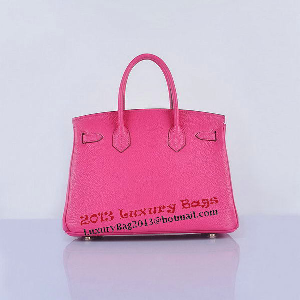 Hermes Birkin 30CM Tote Bags Light Rosy Grainy Leather Gold Hermes Birkin 30CM Tote Bags Light Rosy Grainy Leather Gold