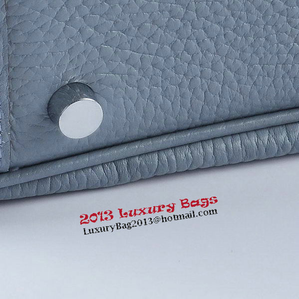 Hermes Lindy 30CM Grainy Leather Shoulder Bag H6207 Dark Grey Hermes Lindy 30CM Grainy Leather Shoulder Bag H6207 Dark Grey