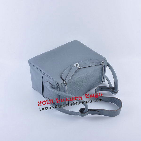 Hermes Lindy 30CM Grainy Leather Shoulder Bag H6207 Dark Grey Hermes Lindy 30CM Grainy Leather Shoulder Bag H6207 Dark Grey