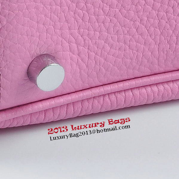 Hermes Lindy 30CM Grainy Leather Shoulder Bag H6207 Pink Hermes Lindy 30CM Grainy Leather Shoulder Bag H6207 Pink