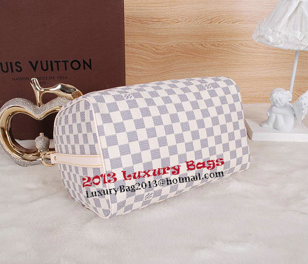 Louis Vuitton N41533 Damier Azur Speedy 30 Bag Louis Vuitton N41533 Damier Azur Speedy 30 Bag