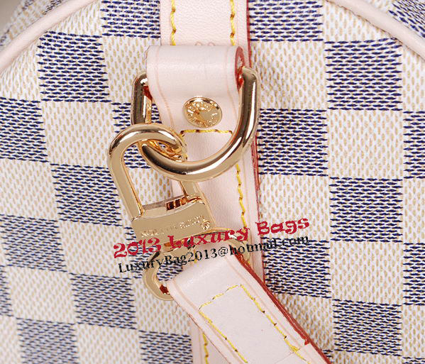 Louis Vuitton N41533 Damier Azur Speedy 30 Bag Louis Vuitton N41533 Damier Azur Speedy 30 Bag