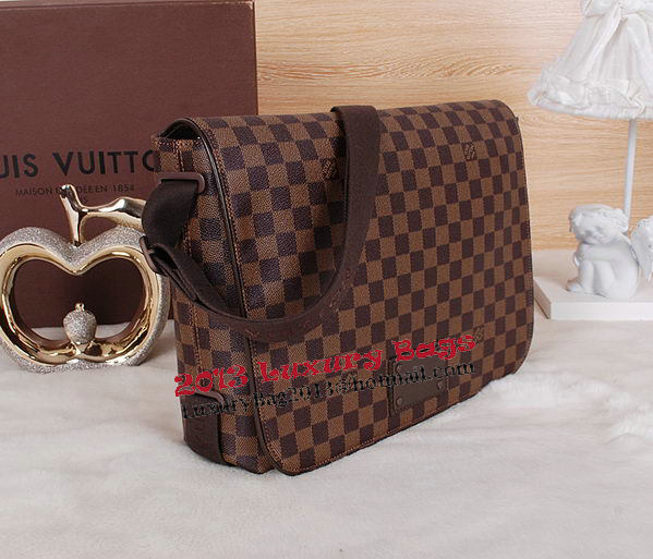 Louis Vuitton N51212 Damier Ebene Canvas Brooklyn GM Bag Louis Vuitton N51212 Damier Ebene Canvas Brooklyn GM Bag