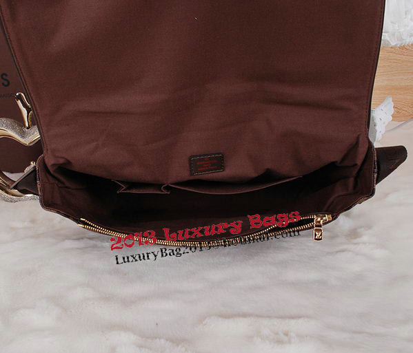 Louis Vuitton N51212 Damier Ebene Canvas Brooklyn GM Bag Louis Vuitton N51212 Damier Ebene Canvas Brooklyn GM Bag