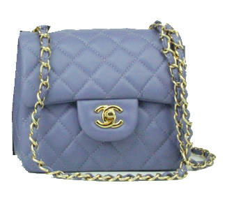 Chanel mini Classic Flap Bag Lavender Leather 1115 Gold Chain Chanel mini Classic Flap Bag Lavender Leather 1115 Gold Chain