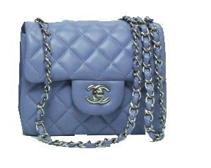 Chanel mini Classic Flap Bag Lavender Leather 1115 Silver Chain Chanel mini Classic Flap Bag Lavender Leather 1115 Silver Chain