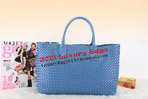 Bottega Veneta Cabat Medium Tote Bags BV5211 Light Blue Bottega Veneta Cabat Medium Tote Bags BV5211 Light Blue