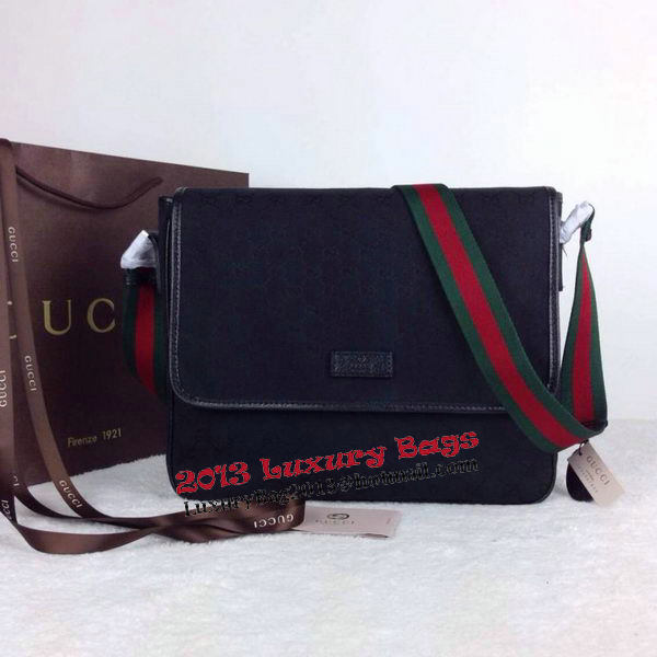 Gucci Medium Messenger Bag 233052 Black Gucci Medium Messenger Bag 233052 Black