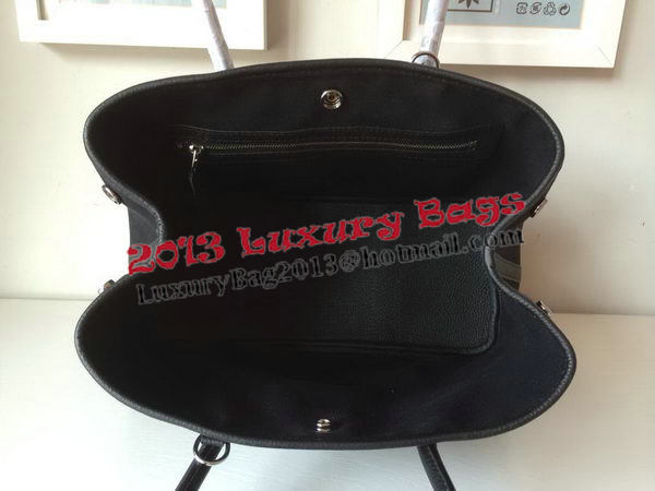 Hermes Garden Party 30CM Bag Canvas Leather H11S Black Hermes Garden Party 30CM Bag Canvas Leather H11S Black