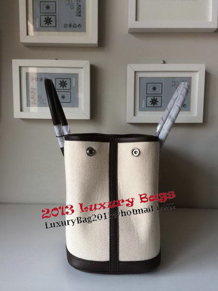 Hermes Garden Party 30CM Bag Canvas Leather H11S Brown Hermes Garden Party 30CM Bag Canvas Leather H11S Brown