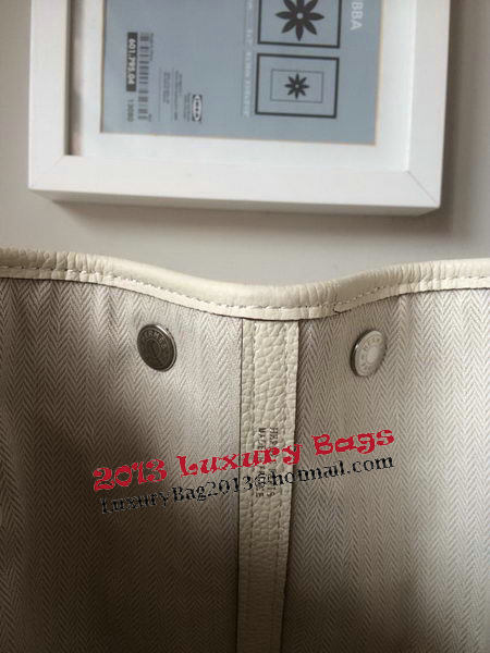 Hermes Garden Party 30CM Bag Canvas Leather H11S OffWhite Hermes Garden Party 30CM Bag Canvas Leather H11S OffWhite