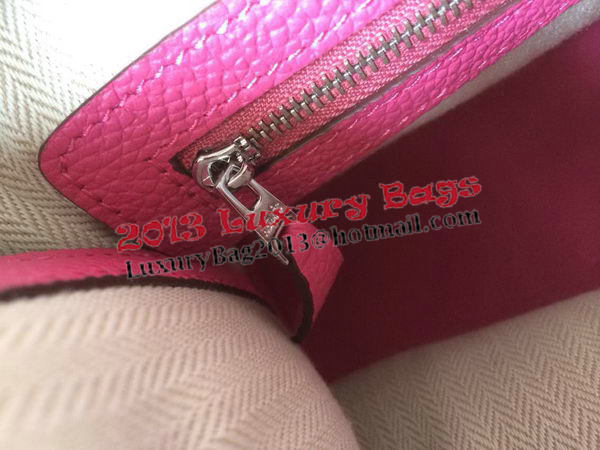 Hermes Garden Party 30CM Bag Canvas Leather H11S Rosy Hermes Garden Party 30CM Bag Canvas Leather H11S Rosy
