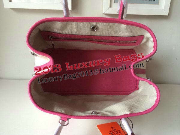 Hermes Garden Party 30CM Bag Canvas Leather H11S Rosy Hermes Garden Party 30CM Bag Canvas Leather H11S Rosy