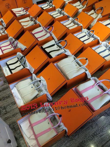 Hermes Garden Party 36CM Bag Canvas Leather H11M Royal Hermes Garden Party 36CM Bag Canvas Leather H11M Royal
