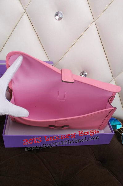 Hermes Jige Clutch Bag Calfskin Leather H258 Pink Hermes Jige Clutch Bag Calfskin Leather H258 Pink
